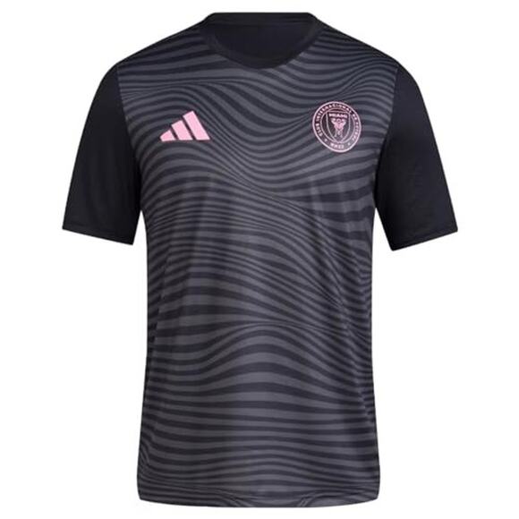 NWT adidas Lionel Messi Inter Miami CF #10 Women's Performance Shirt Black Large - Picture 2 of 3